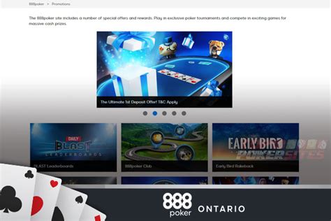888 ontario poker|888Poker Ontario Review .